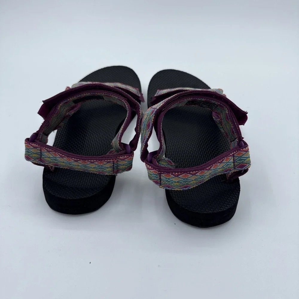 Teva Sandals Women Size 8 Original Universal Flip Flops Miramar Dark Fade Purple